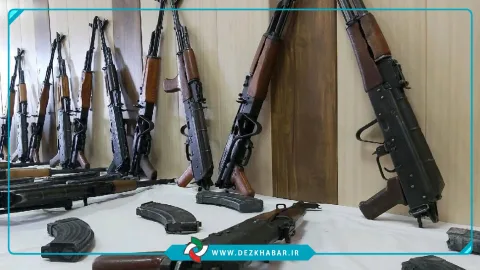 خنثی شدن تلاش برای انتقال یک محموله سلاح‌ جنگی به استان کرمان